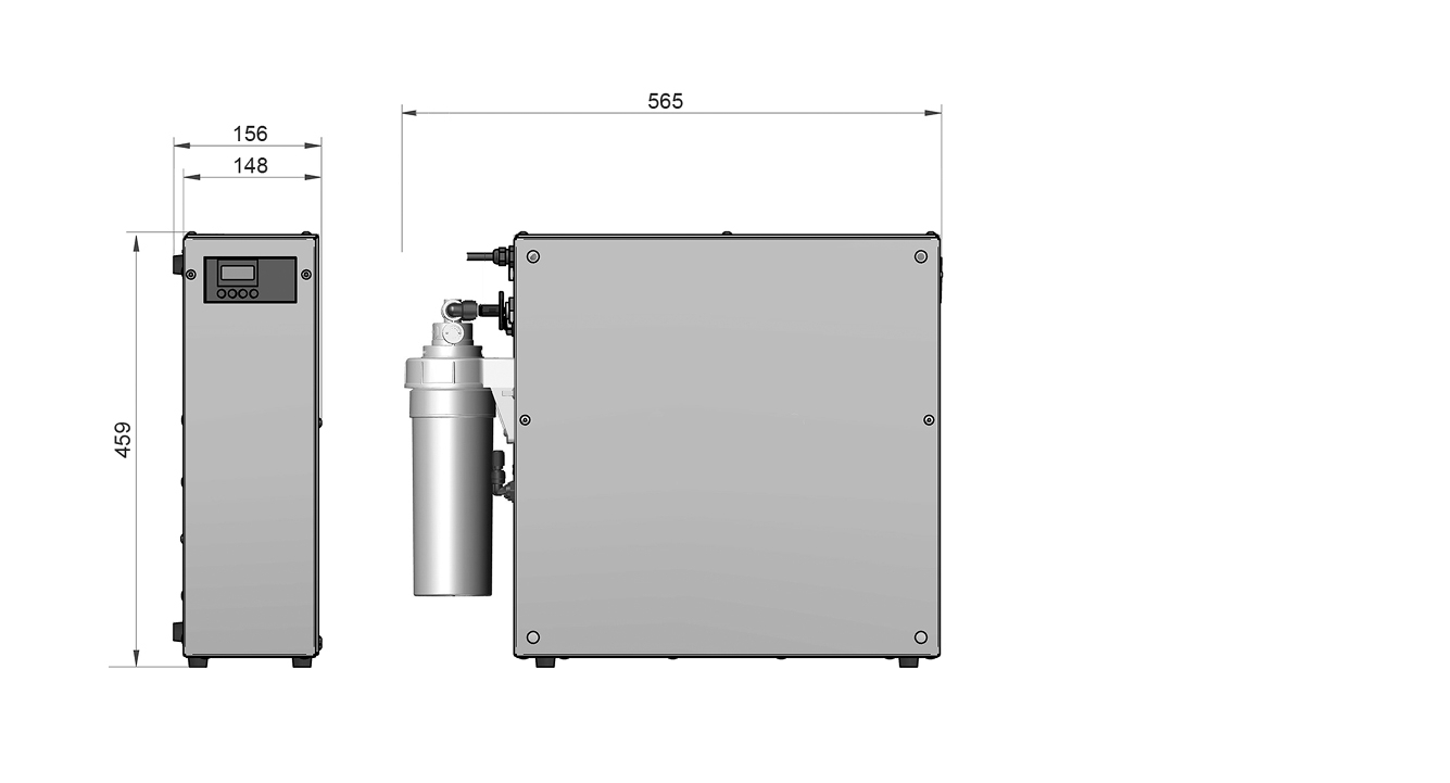 ecomax by HOBART  HYDROLINE-Wasseraufbereitung  Externe Osmoseanlage RO-S