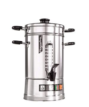 Hogastra Kaffeemaschine CNS 50 ECO Line mit flachem Deckel, 2 - 6,5 Liter