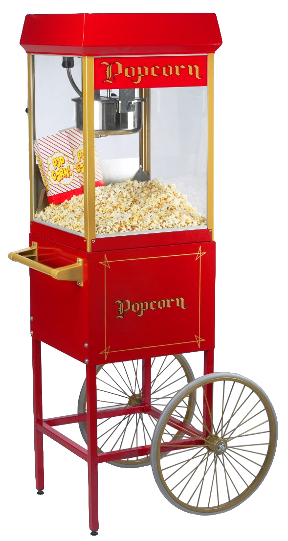 Neumärker  2-Rad-Unterwagen für Popcornmaschine EuroPop
